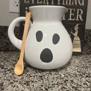 Halloween ceramic ghost pitcher